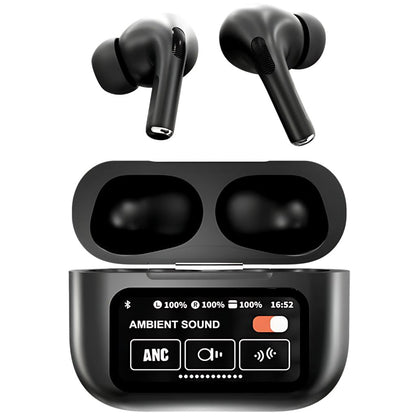 Wireless Earbuds with LCD Touchscreen